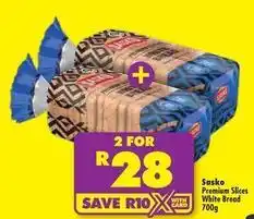 Shoprite Sasko - premium slices white bread offer