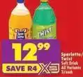 Shoprite Sparletta - soft drink offer