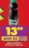 Shoprite Albex - thin bleach offer