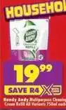 Shoprite Handy andy - multipurpose cleaning cream refill offer