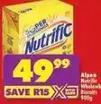 Shoprite Nutrific - wholewh biscuits offer