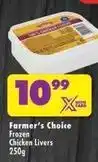 Shoprite Farmer's choice - frozen chicken livers offer