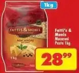 Shoprite Fatti's & monis - macaroni pasta offer