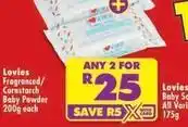 Shoprite Lovies - baby powder offer