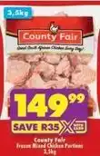 Shoprite County fair - frozen mixed chicken portions offer