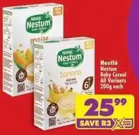 Shoprite Nestlé - baby cereal offer