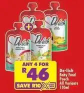 Shoprite Baby food pouch offer