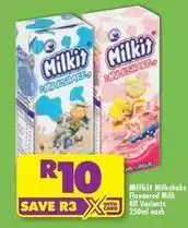 Shoprite Milkshake flavoured milk offer