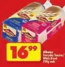 Shoprite Albany - everyday toaster / white bread offer