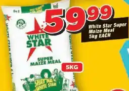 OK Grocer White Star Super Maize Meal offer