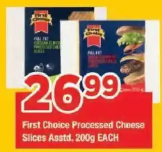 OK Grocer First Choice Processed Cheese Slices offer