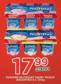 OK Express Danone Nutriday Dairy Snack Assorted offer