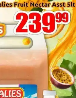 Three Star Cash and Carry Alies Fruit Nectar offer