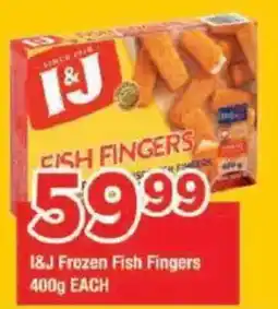 OK Grocer I&J Frozen Fish Fingers offer