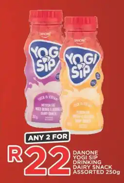 OK Express Danone Yogi Sip Drinking Dairy Snack Assorted offer