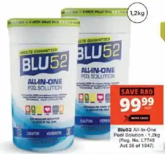 Blu52 All-In-One Pool Solution