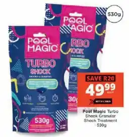 Checkers Pool Magic Turbo Shock Granular Shock Treatment offer