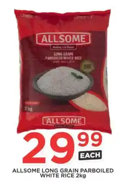 OK Express ALLSOME LONG GRAIN PARBOILED WHITE RICE offer