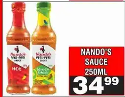 Advance Cash n Carry Nando's Sauce 250ml offer