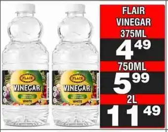 Advance Cash n Carry FLAIR VINEGAR 375ML offer