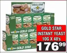 Advance Cash n Carry GOLD STAR INSTANT YEAST 10G X 48's offer