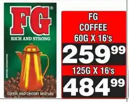 Advance Cash n Carry FG COFFEE 60G X 16's offer