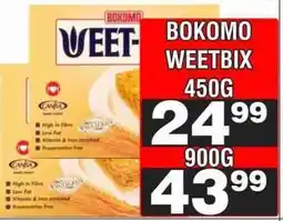 Advance Cash n Carry Bokomo Weetbix 450g offer