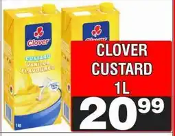 Advance Cash n Carry CLOVER CUSTARD 1L offer