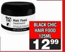 Advance Cash n Carry BLACK CHIC HAIR FOOD 125ML offer