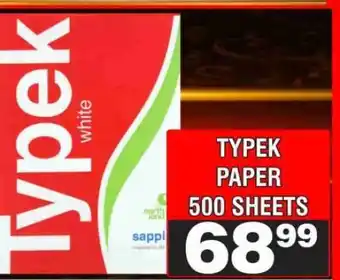 Advance Cash n Carry TYPEK PAPER 500 SHEETS offer