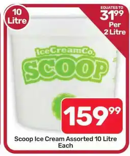 Pick n Pay Hypermarket Scoop Ice Cream Assorted 10 Litre offer