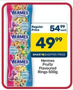 Pick n Pay Hypermarket Hermes Fruity Flavoured Rings 500g offer