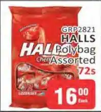 KitKat Cash and Carry HALLS Polybag Assorted 72s offer