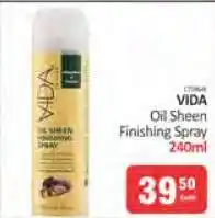 KitKat Cash and Carry VIDA Oil Sheen Finishing Spray 240ml offer