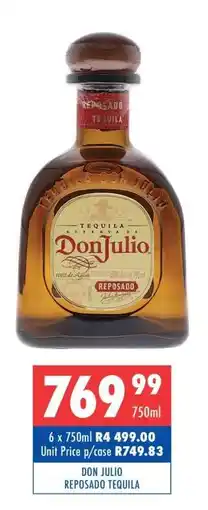 Ultra Liquors DON JULIO offer