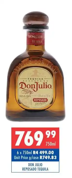 Ultra Liquors DON JULIO offer