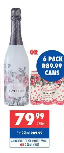 Ultra Liquors Annabelle Cuvée Range offer