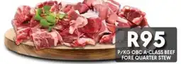 OBC Meat & Chicken OBC A-CLASS BEEF FORE QUARTER STEW offer