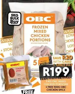 OBC Meat & Chicken OBC Frozen Mixed Chicken Portions offer
