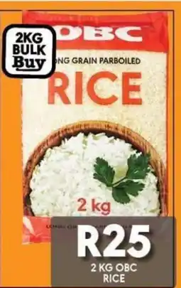 OBC Meat & Chicken OBC Long Grain Parboiled Rice offer