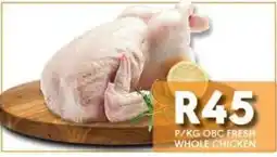 OBC Meat & Chicken OBC FRESH WHOLE CHICKEN offer