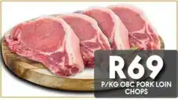 OBC Meat & Chicken OBC PORK LOIN CHOPS offer