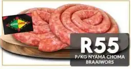 OBC Meat & Chicken Nyama Choma Braaiwors offer