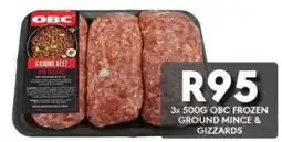 OBC Meat & Chicken OBC GROUND BEEF WITH GIZZARDS offer