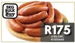 OBC Meat & Chicken Russians offer