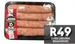 OBC Meat & Chicken Laduma Braaiwors offer