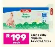 Game Econo Baby Nappies offer