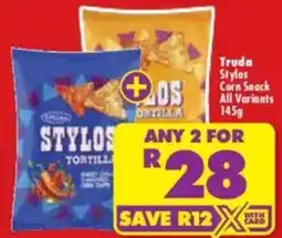 Shoprite Truda Stylos Corn Snack offer
