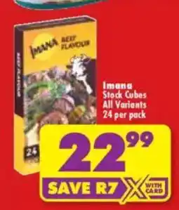 Shoprite Imana Stock Cubes offer