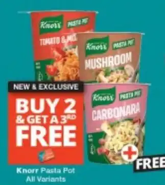 Checkers Knorr Pasta Pot offer